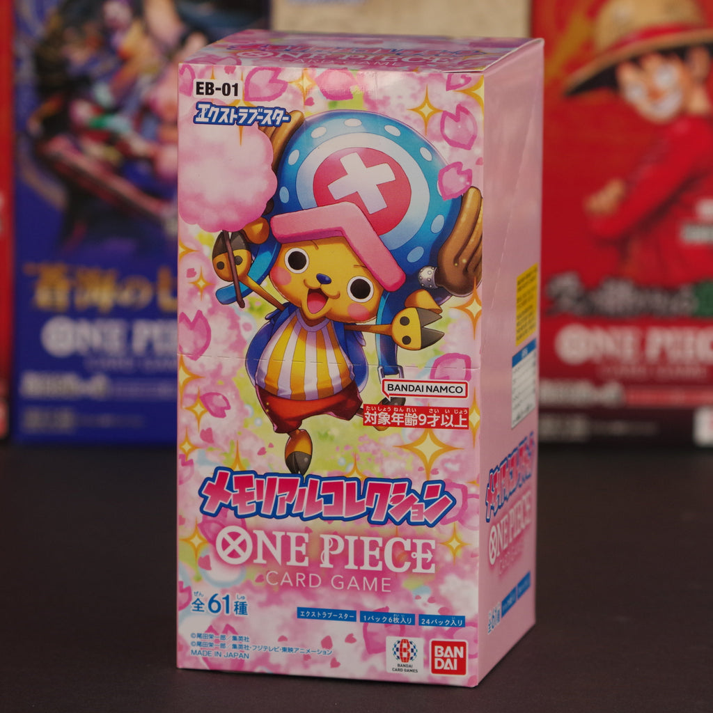 Display EB01 japonais - Memorial Collection - One piece