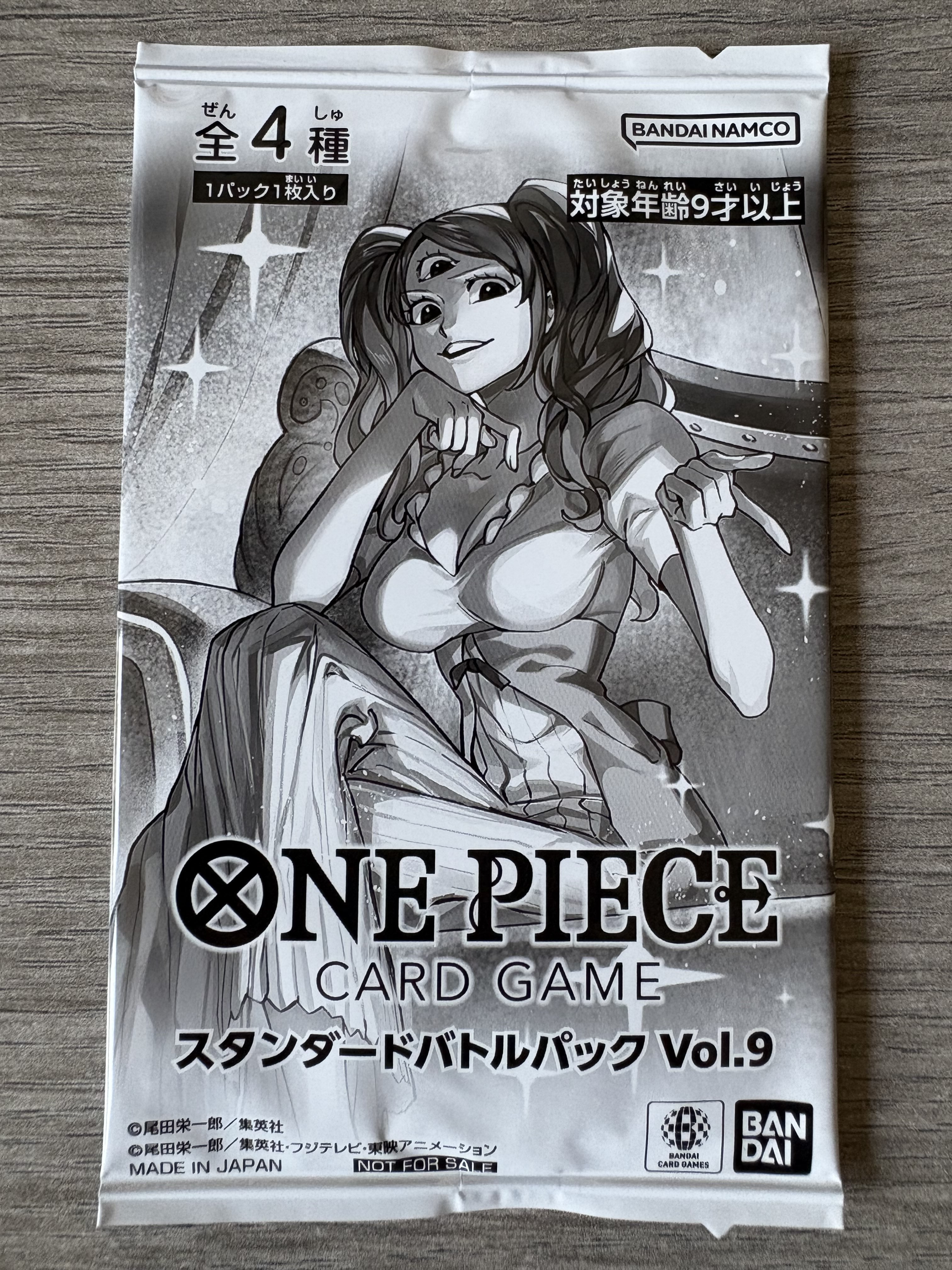 Booster standard volume 9 (Japonais) – One Piece Card Game Officiel